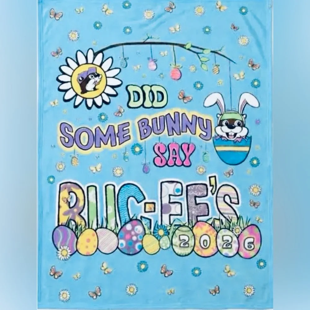 Buc-ee's Easter Blanket “Did Some Bunny Say Buc-ee's” Easter 2026